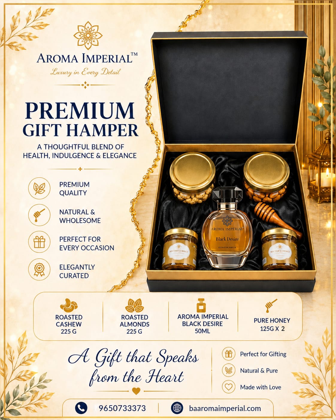 Black Desire 50ml - Luxury Gift Hamper